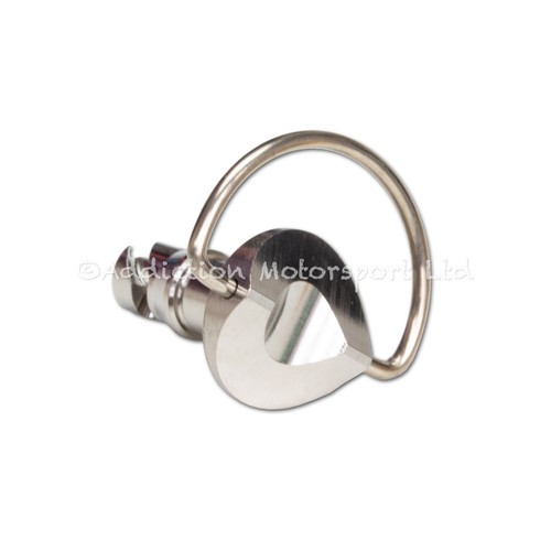 17mm titanium turn dzus - 1/4,