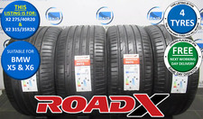 275/40R20 275 40 20 & 315/35R20 315 35 20 ROADX DU71 NEW TYRES *COMBO* BMW X5 X6