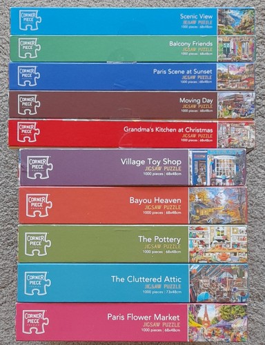 Corner piece 1000 jigsaw - 1000,