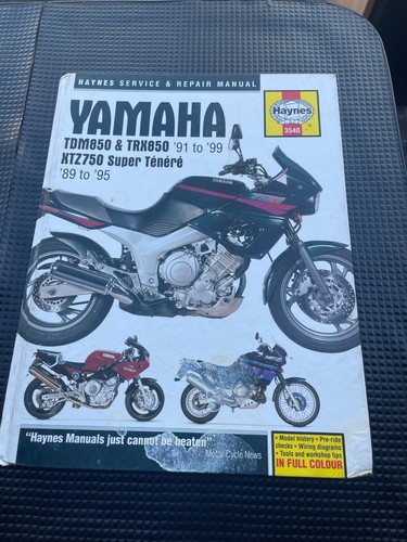 Haynes manual yamaha tdm850 - haynes,