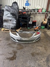 2011 Seat Exeo Front Bumper Silver