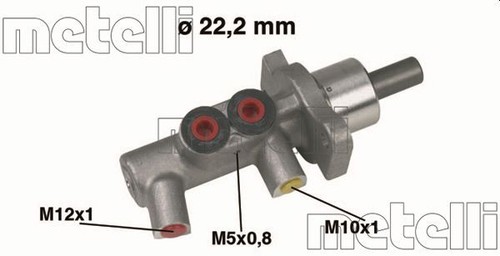 Metelli 0383 brake master - 05-0383,