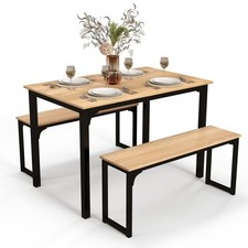 3-Piece Dining Table Set with