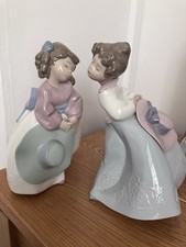Lladro 2 Figurines Stunning