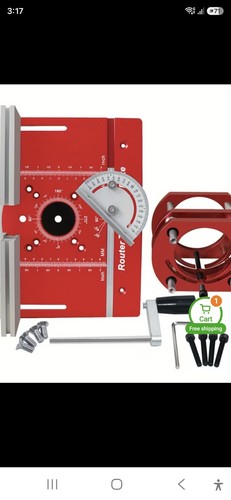 Router table insert with - router,