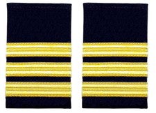 Pilot Captain Gold Strips