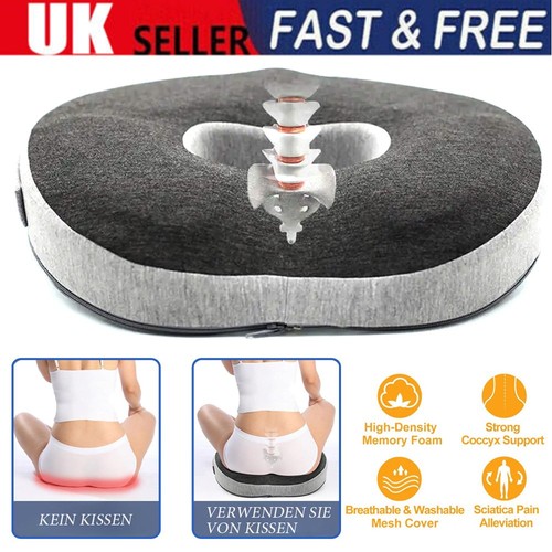 Donut cushion memory foam - cushion,