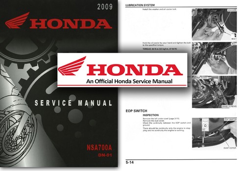 Honda nsa700 dn01 service - honda,