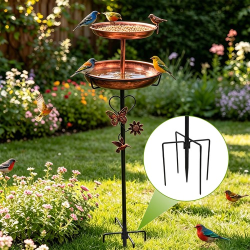 Vintage bird feeder solid - bird,