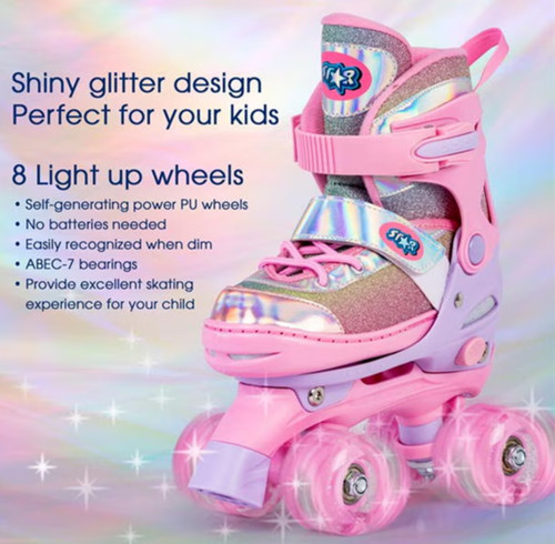 Star glide roller skates - star,