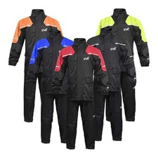 BLACK Motorcycle Rain Suit
