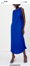 ZARA BNWT. ELECTRIC BLUE MAXI