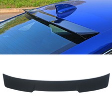 Rear Window Roof Spoiler Wing For 2022-2025 Honda Civic Sedan Matte Black ABS