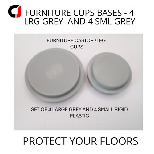 Castor cups set - castor,