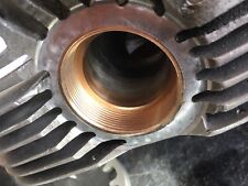 MANX NORTON EXHAUST PORT THREAD REPAIR SERVICE