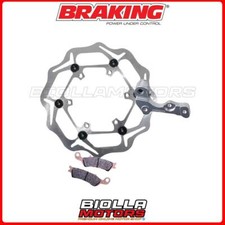 OKWL04 BRAKE DISC KIT 270 FRONT SX BRAKING KAWASAKI KX 125 2007 - WAVE FLOT