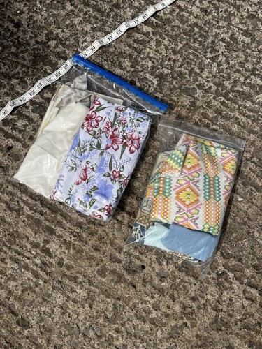 Fabric offcuts bundle cotton - bundle, &