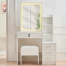 Dressing Table with LED Mirror