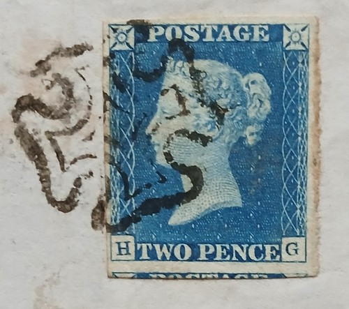 Two penny blue 1840 - two,