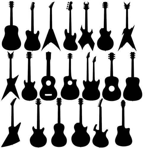 Guitar rock music vinyl - 20,