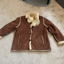 Womens Afghan Coat Size L 14