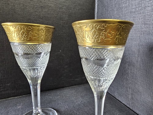 Moser splendid glass - glass, pair