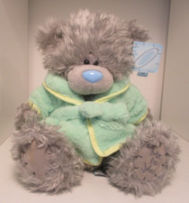 Me To You 8” Tatty Teddy Bear Mint  Dressing Gown Soft Stuffed Toy