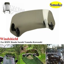 Smoke Motorcycle Windshield