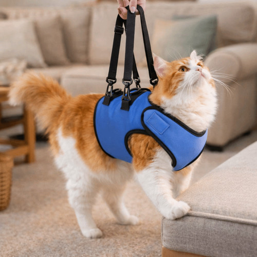 Oxford fabric dog lift - fabric, harness