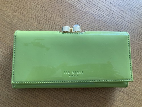 Ted baker purse green patent - baker,