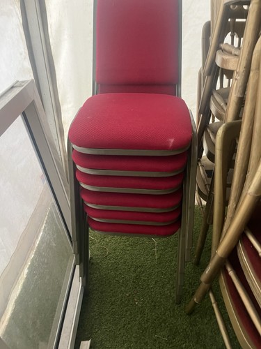 Red and gold banqueting - gold, chairs