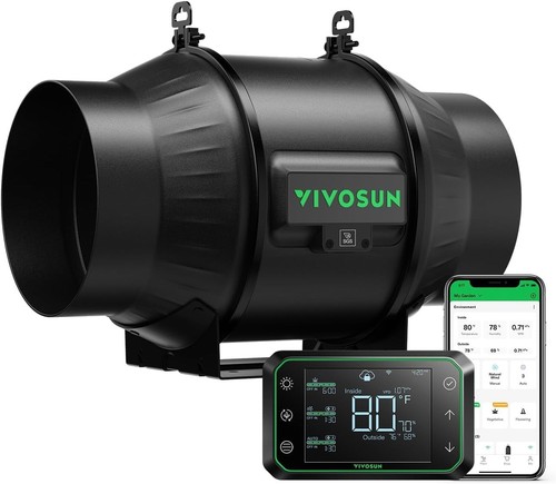 Vivosun inline duct fan - inline, 6