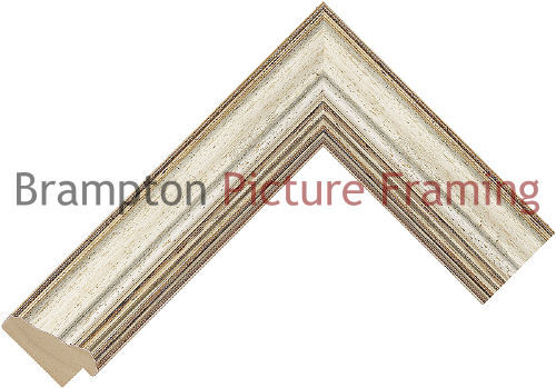 40mm wide silver - wide, wood