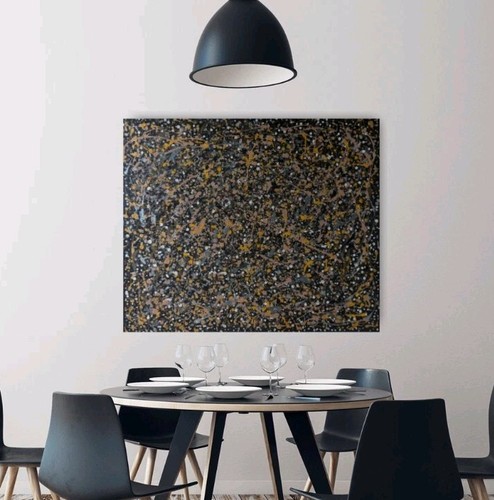 Original abstract acrylic drip - original,