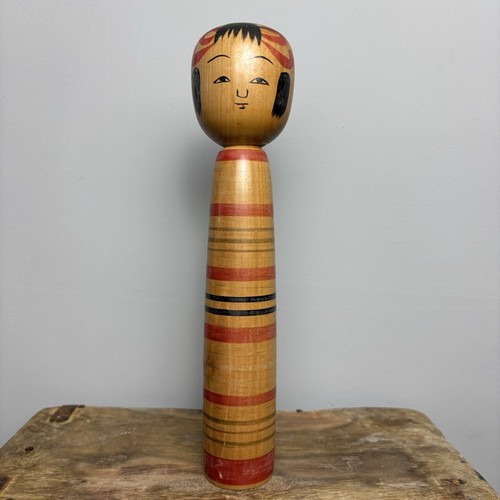 25cm japanese kokeshi - kokeshi,