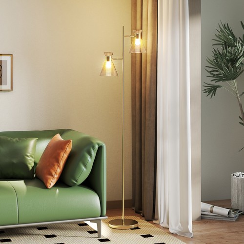 Floor lamp with adjustable - floor,
