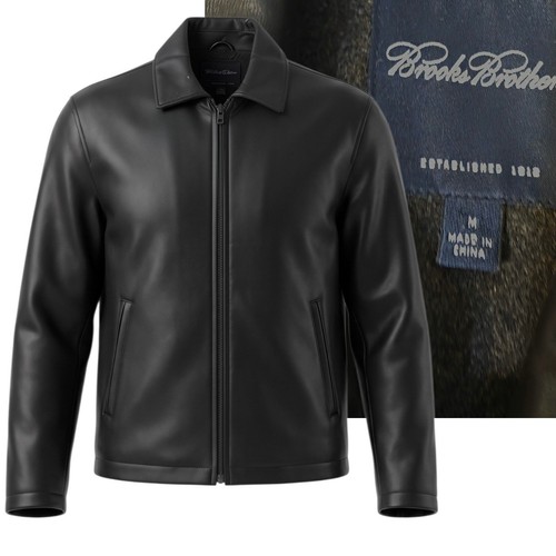 Brooks brothers leather jacket - brothers,