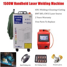 1500W 4 IN 1 Handheld Fiber Laser Welding Cleaning Cutting Machine Laser Welder