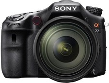 Sony Alpha 77 SLT-A77 24M + 16-50mm Photography Photo Digital SLR Camera