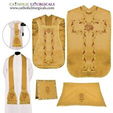 YELLOW Roman Chasuble