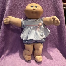 Cabbage Patch Kid Blue Eyes, No Hair  Hm1