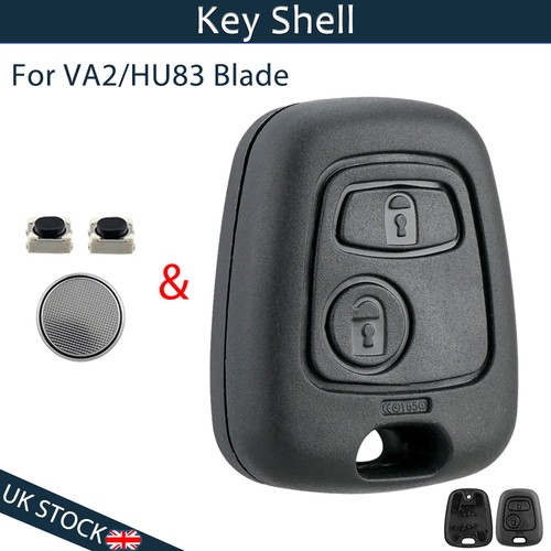 Replacement remote car key - key, fob
