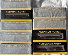 9 x Farish N gauge BR MK1