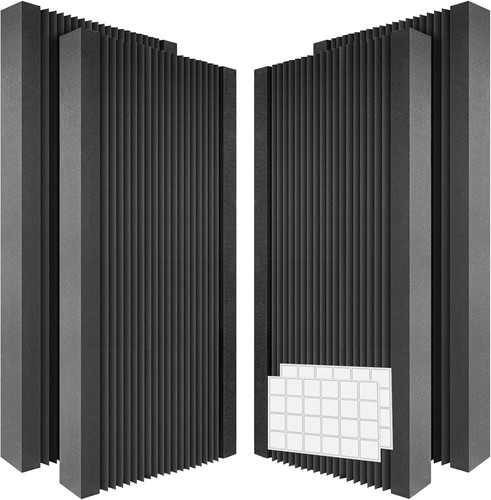 Pack acoustic foam panels - 4,