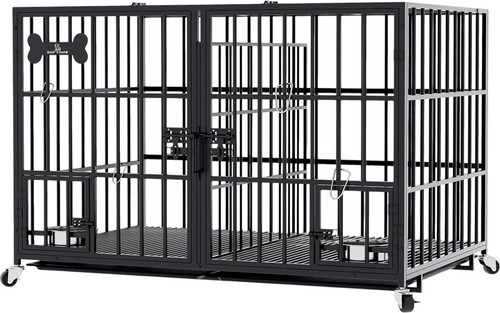 Heavy duty metal dog - metal, crate