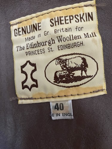 Sheepskin coat - sheepskin,