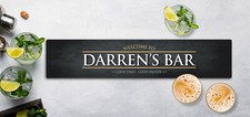 Personalised Bar Runner Mat -