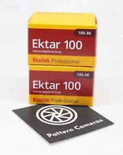 Two rolls of Kodak Professional Ektar 100 35mm Colour Negative Film 36 exposures