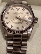 Rolex Solid 18K White Gold