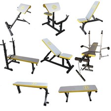 Weights Gym Bench Training Multi Fitness Preacher Butterfly Exercise Incline